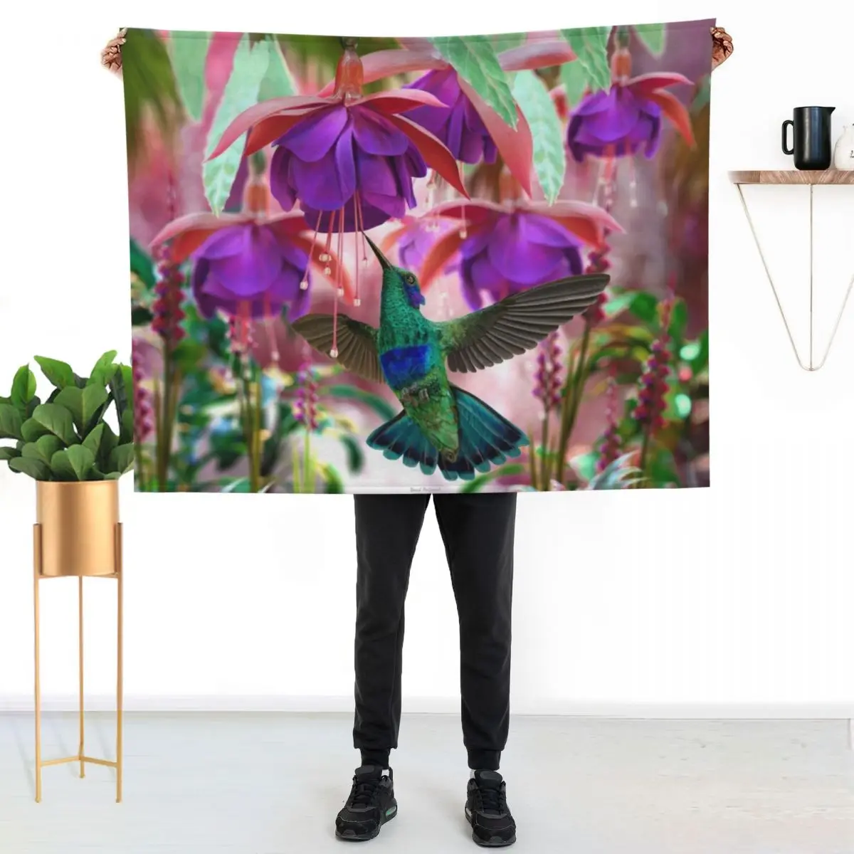 Hummingbird Throw Blanket Luxury Throw wednesday Thermals For Travel Sofa christmas gifts Extra Large Throw Blankets