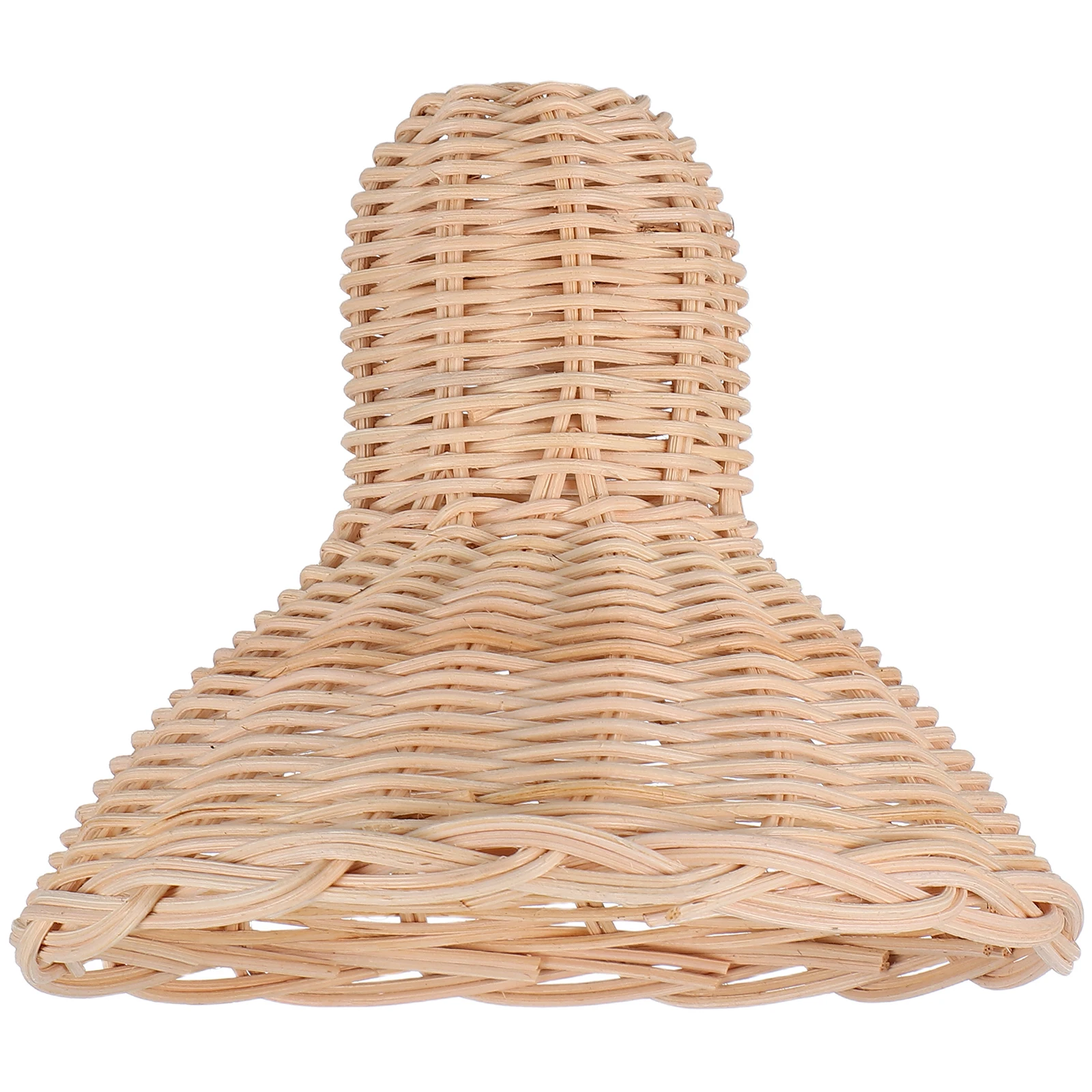 Paralume per lampada a sospensione in rattan intrecciato a mano, lampada a sospensione, fattoria, camera da letto vintage, caffè, paralumi in vimini, tavolo da soffitto Boho