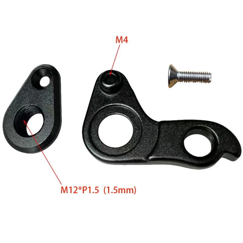Soporte de desviador trasero para Pinarello Dogma F10 F12 Disc, Eje pasante para bicicleta de carretera Pinarello Gan Disc