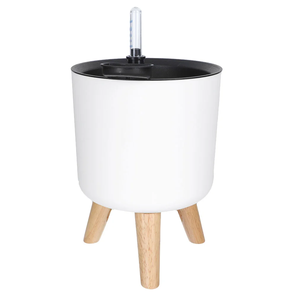 

Water Plants Self-priming Flower Pot Planter with Level Indicator Leg Fall The Ground Watering