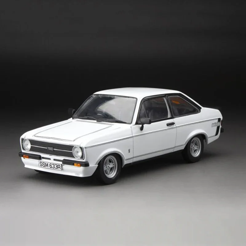 Diecast 1:18 Scale 1976 Ford Escort MKII RS Alloy Car Model Toy Collection Ornament Toys