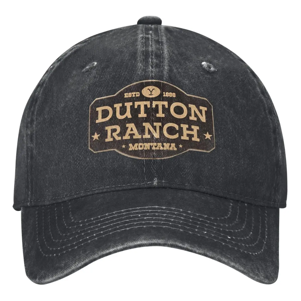 Yellowstones Dutton Ranch Baseball Cap For Unisex Men Vintage Logo Street Style Trucker Dad Quality Tennis Skate Baseball Caps