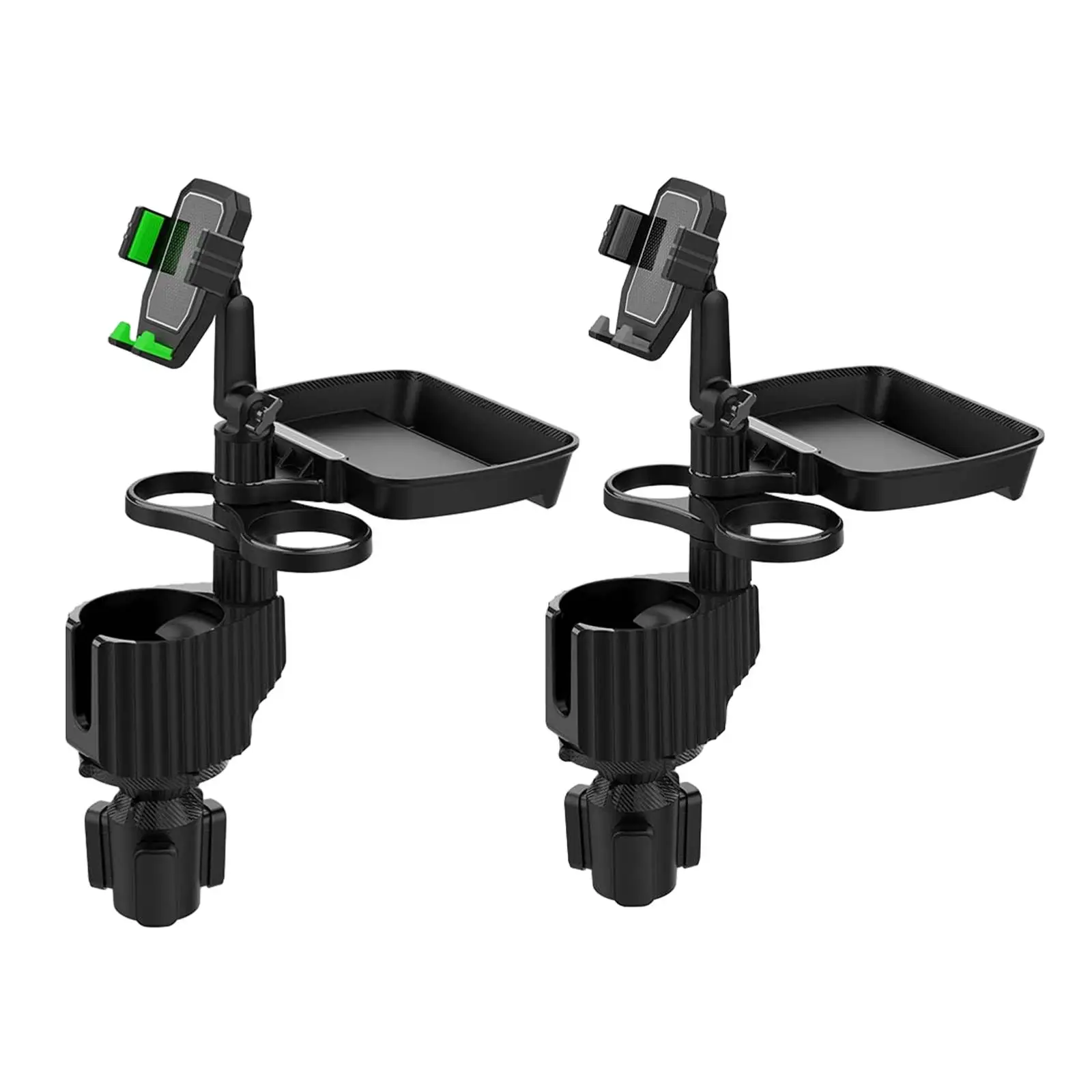 Cup Holder Expander for Car Gadgets with Double Cup Holder Drinks Coffee Easy Installation Cup Holder Phone Mount for Car