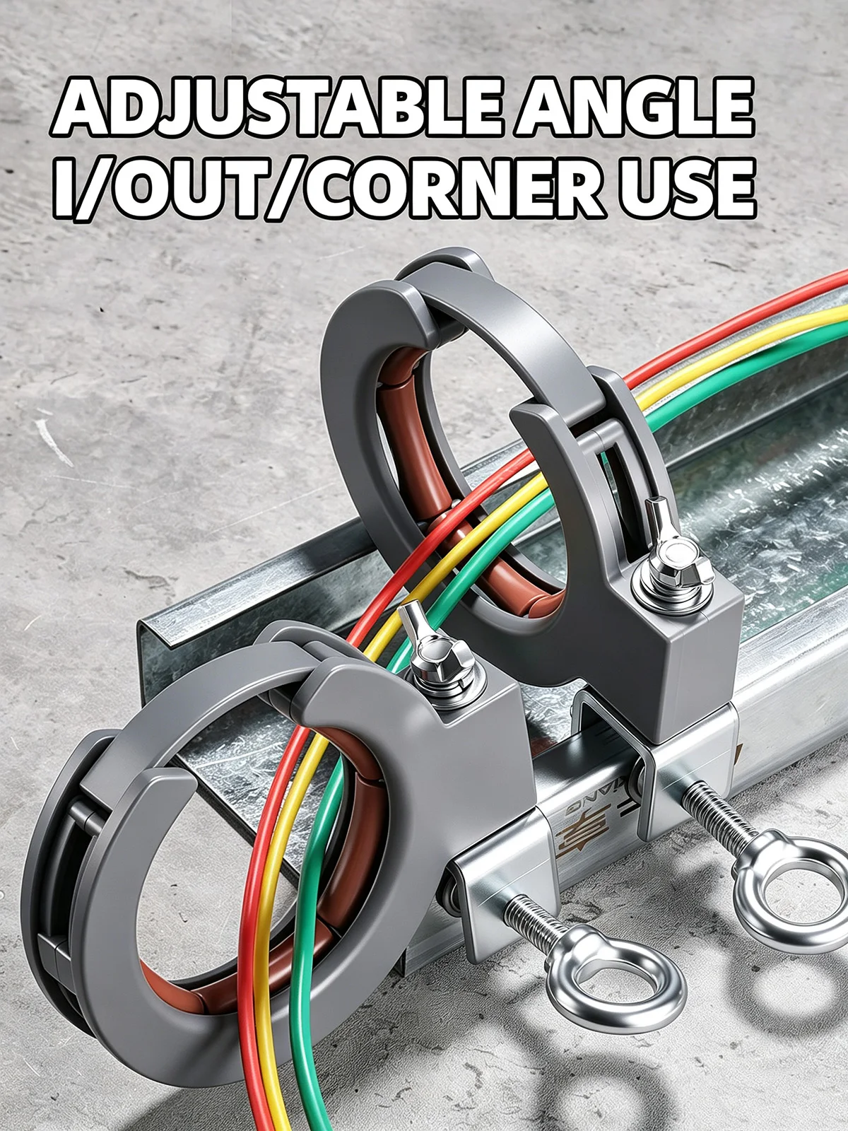 TINSOL Adjustable Cable Tray Laying Auxiliary Pulley Wear Resistant High Hardness Comprehensive Wiring Construction Device