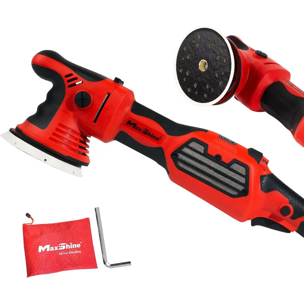 

MB15 Pro Brushless DA Polisher | 15mm Throw, 5” Plate, 1200W Motor, 6-Speed, 5/16”-24 Thread | Auto, Boat & Marine Detailing Too