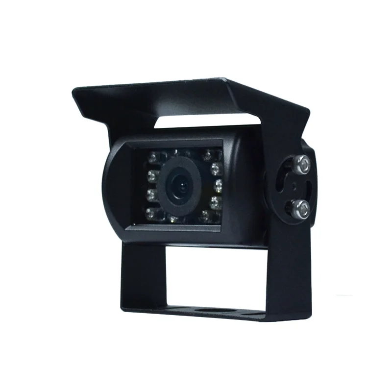 AHD 1080P 4k Waterproof IP68 Metal Reverse Truck Backup Surveillance Camera with Night Vision Infrared 18 Lights 1-Year Warranty