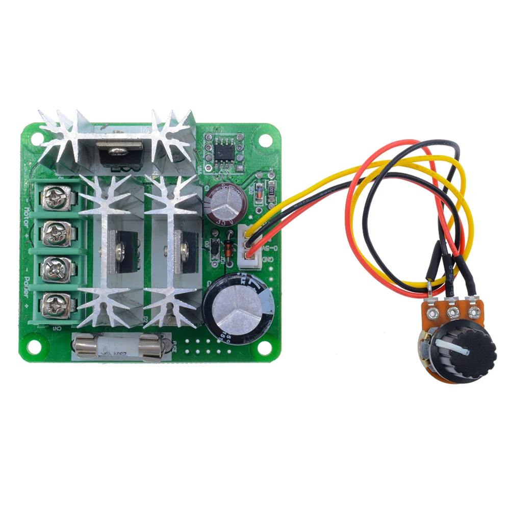 Hailege 6V-90V 15A Controllo Della Velocità Del Motore CC 16KHZ PWM Controller Modulo Regolatore Di Velocità Supporto Scheda Controllo PLC