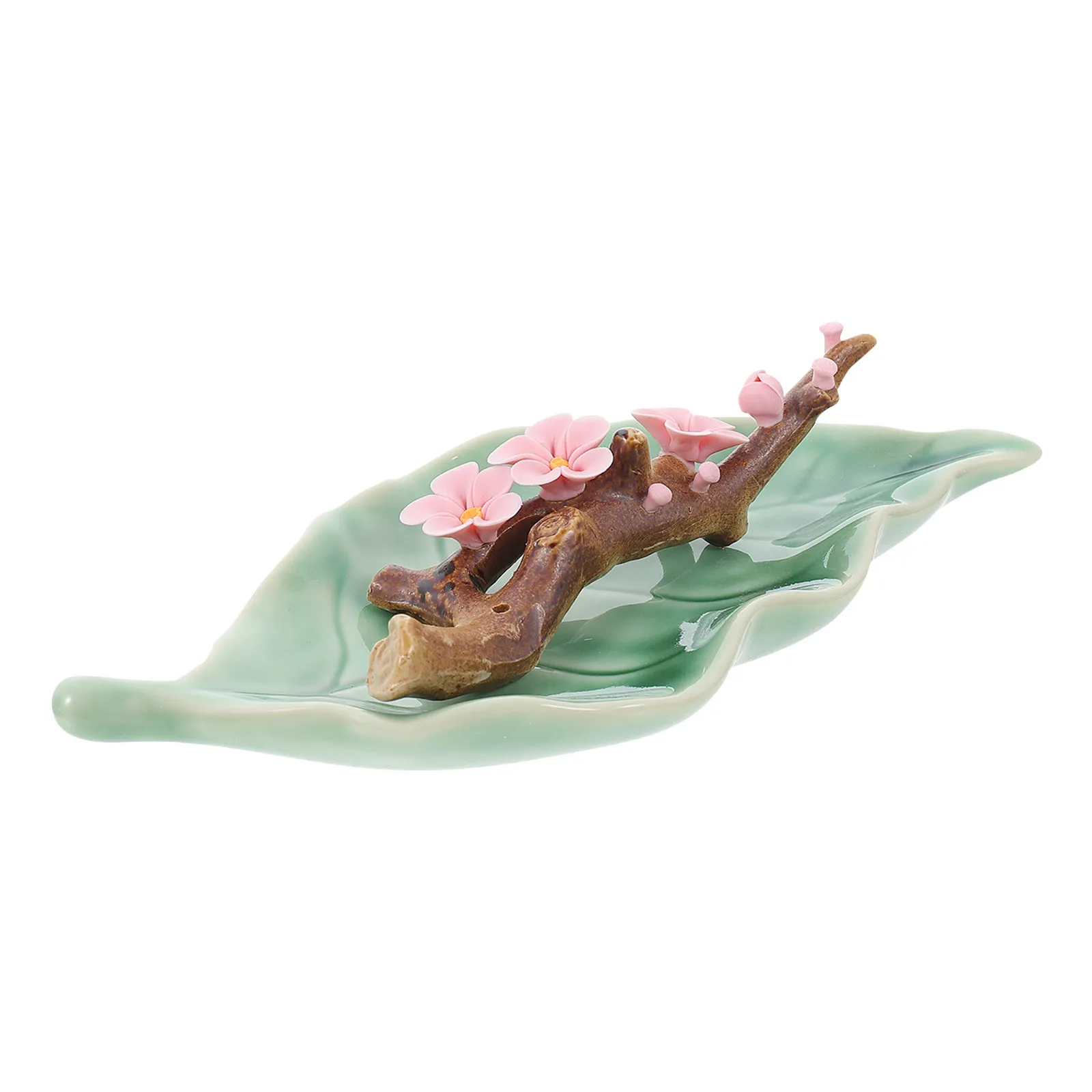 

Керамическая подставка для благовоний «Цветущая слива»: премиум-материал, изысканная работа, декор для дома, гостиной, кабинета, офиса, ароматизация