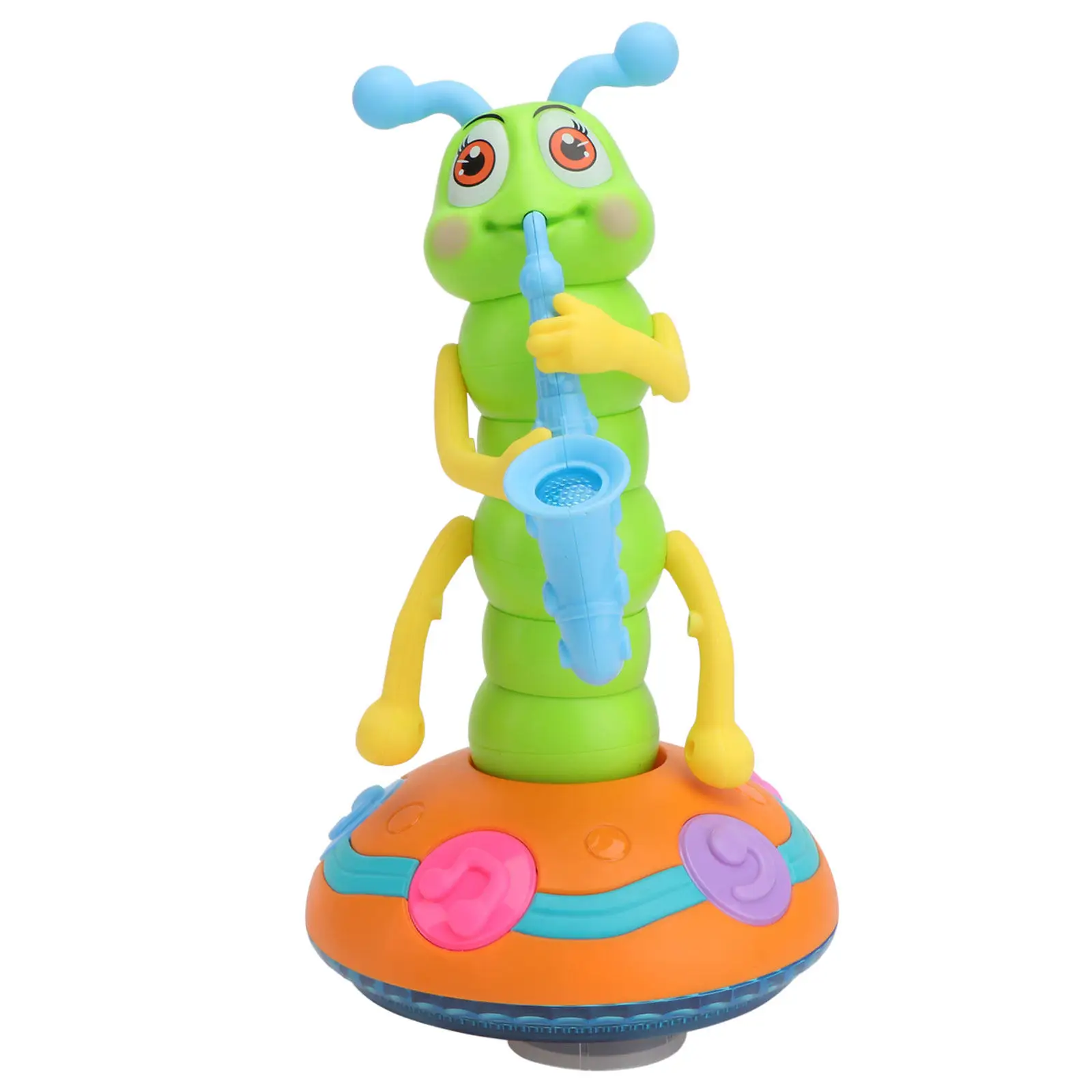 

1Pcs Music Electronic Caterpillar Kids Light Playing Early Education Funny Children Electric Plaything Toy
