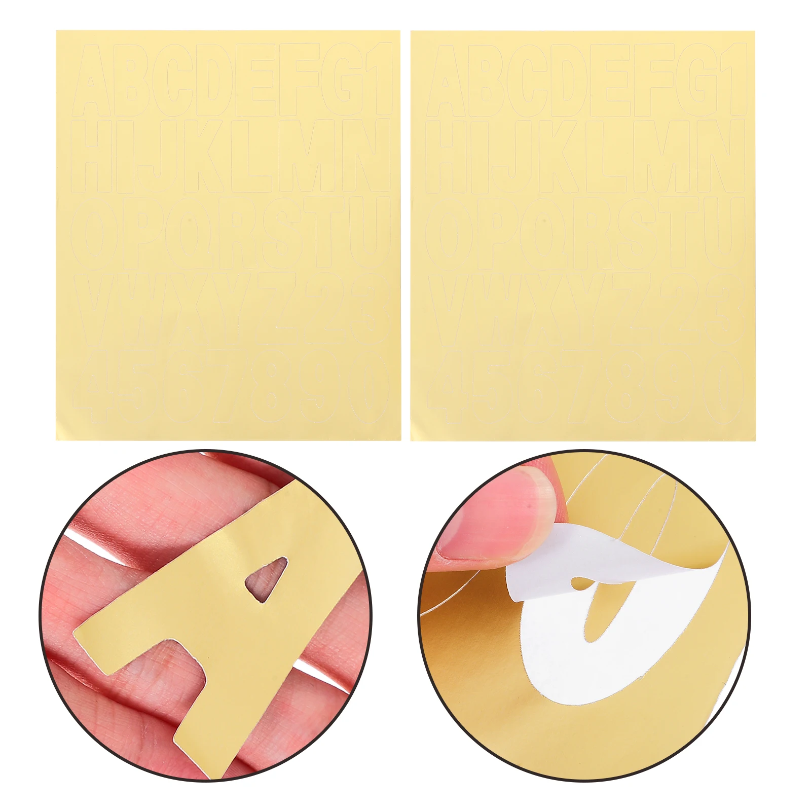 

8 Pcs Decorative Stickers Alphabet for Bulletin Boards Letter Poster Home Classroom Mailbox Signs