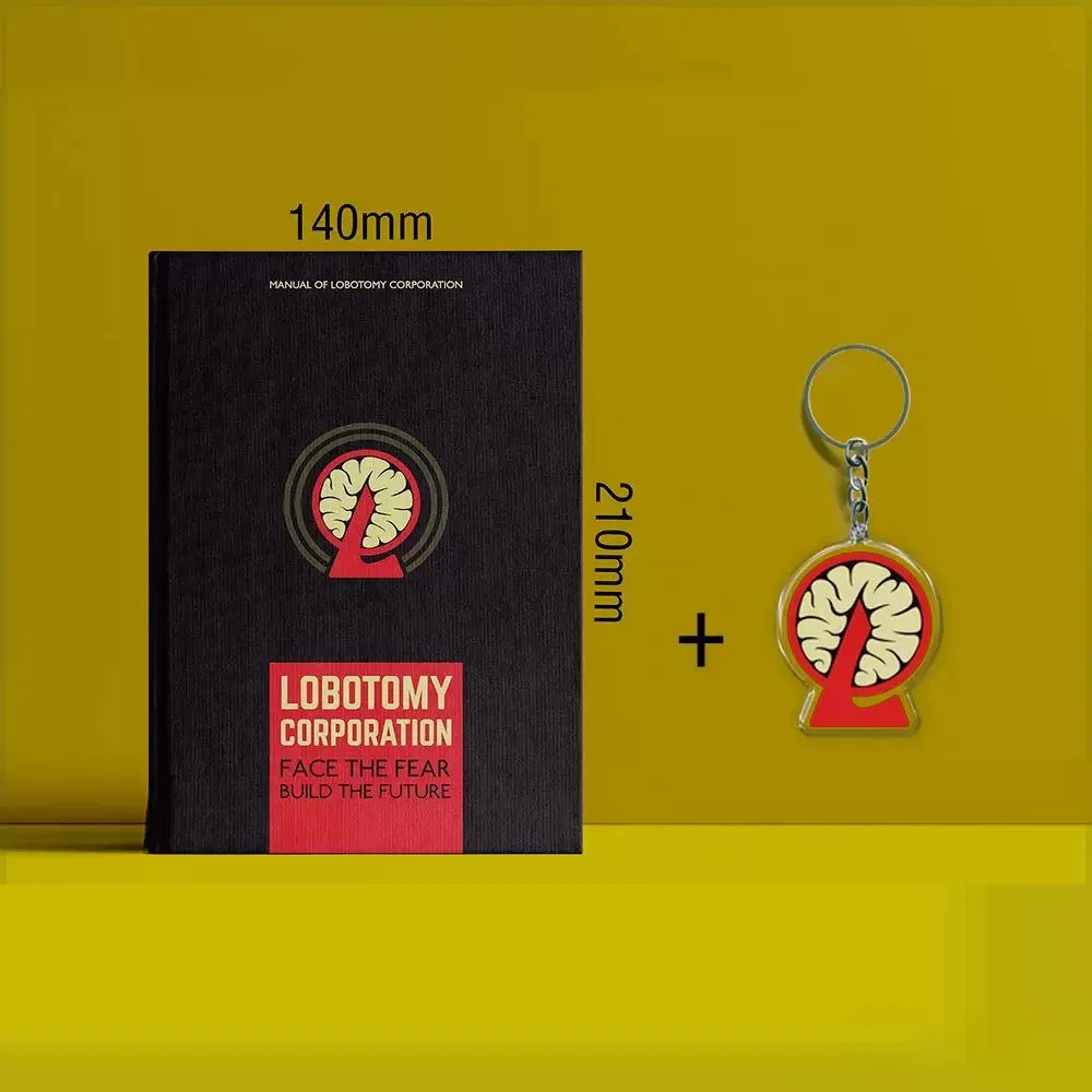 Lobotomy Corporation Art Book Moon Project Illustration Collection Lobotomy Corp Setting Book Game Merchandise Artwork Setting