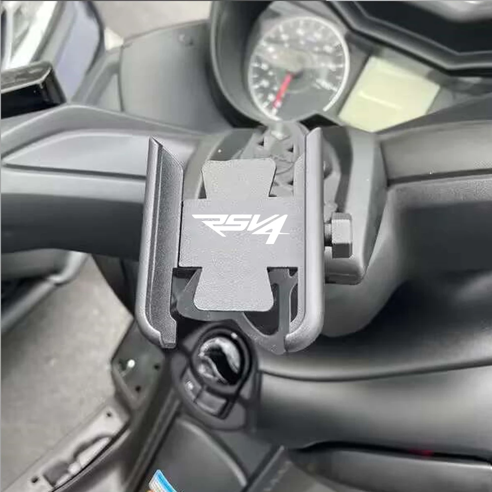 FOR APRILIA RSV4 2009-18 2019 2020 2021 2022 2023 2024 RSV4 FACTORY Motorcycle Handlebar Mobile Phone Holder GPS Stand Bracket