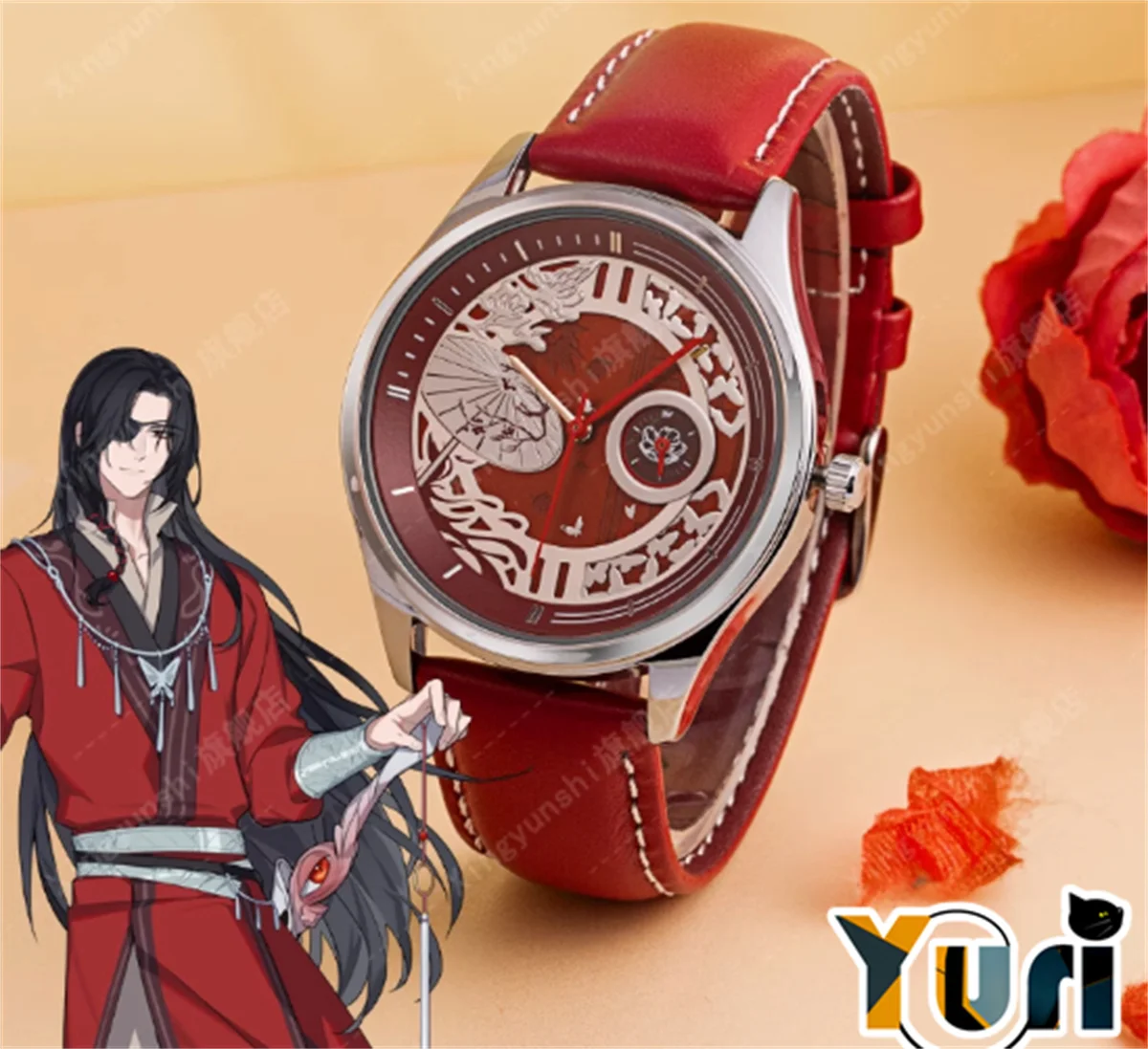 Tian Guan Ci Fu TGCF Hua Cheng Xie Lian Quartz Watch Waterproof Cos Cosplay Fashion Christmas Gift