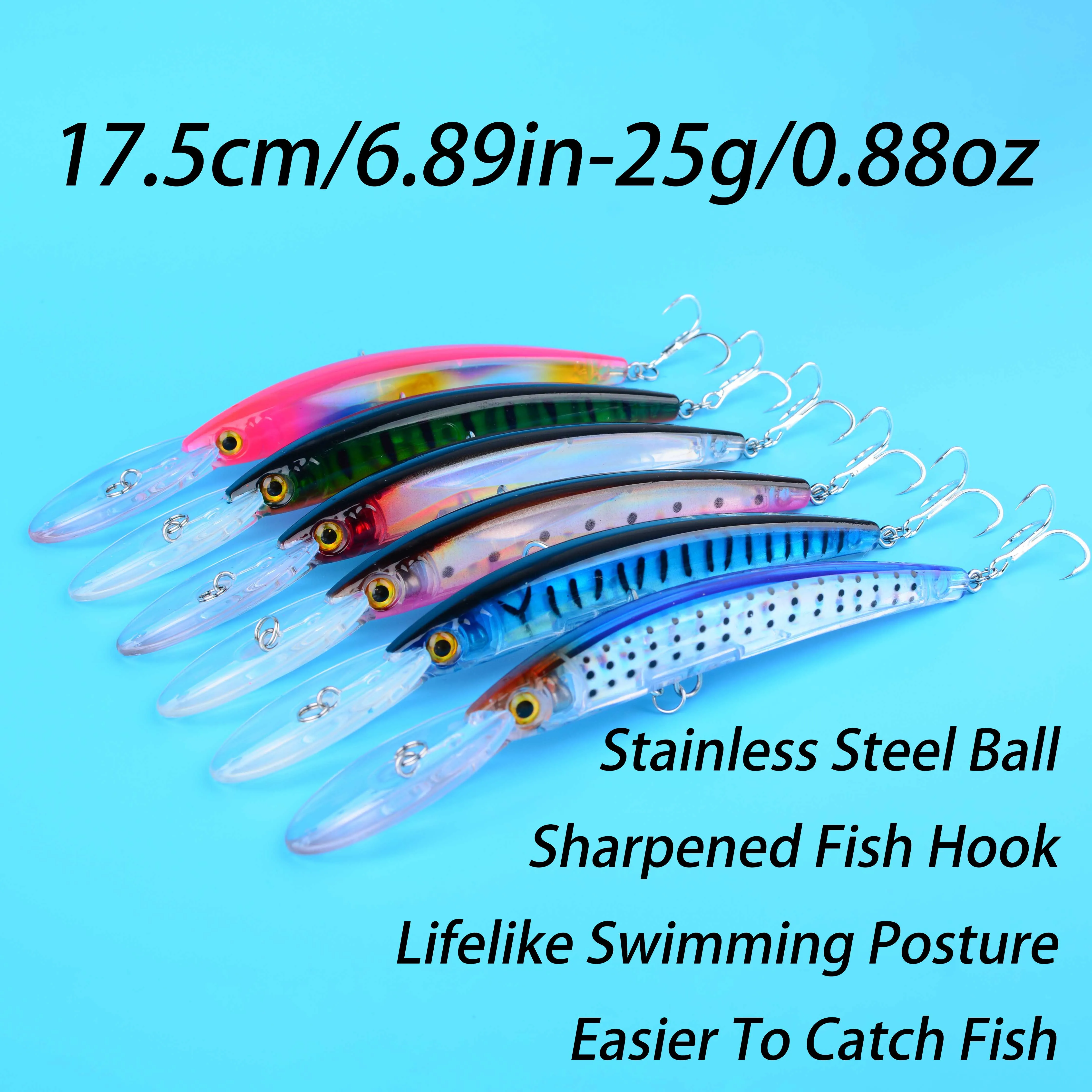 1 adet Yüzen Büyük Minnow Balı - Fishing Lure Topwater incelemesi ve fiyatı