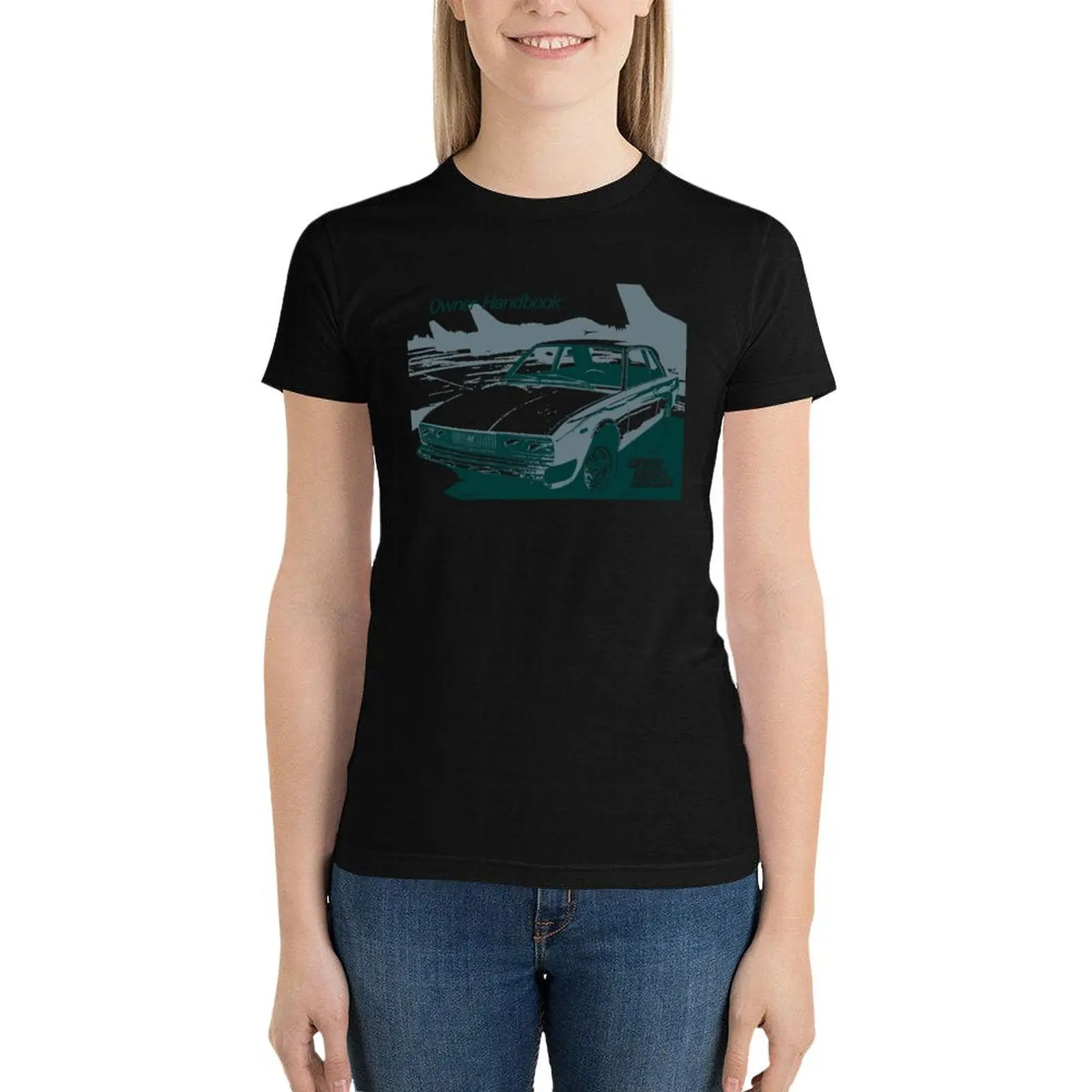 FIAT 130 COUPE T-Shirt graphics cute tops summer tops designer clothes Women luxury