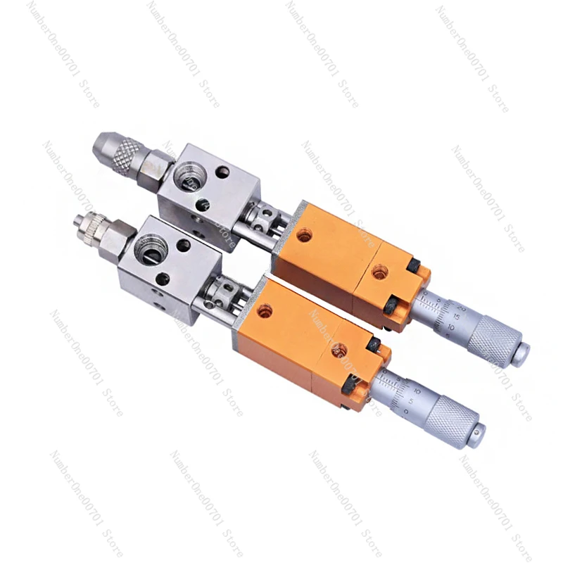 

Free Shipping Pneumatic Double Acting Needle-Off (Tip-Seal) Dispensing Valve With Micrometer Tuner Glue Dispense Nozzle Valve