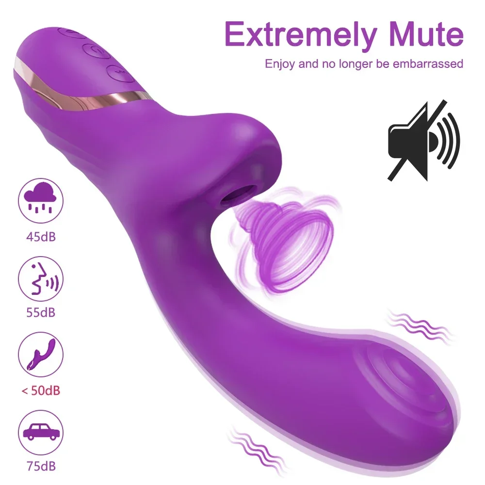 Clitoral Sucking Vibrator With 20 Modes For Female Stimulation_voghion.com