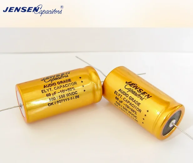 2pcs/lot Denmark Jensen 60uf 500v 25X49MM Electrolytic capacitor original handicraft free shipping