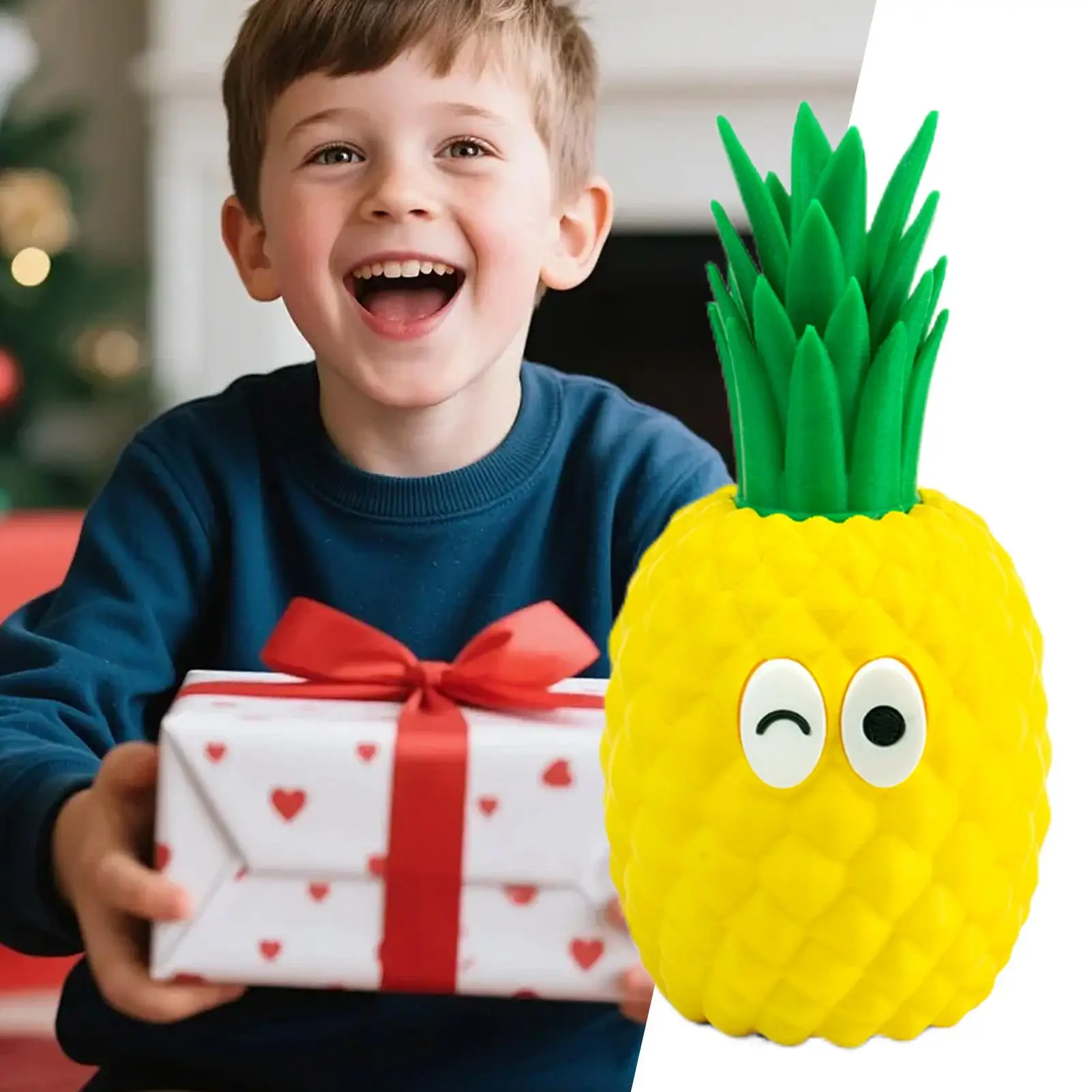 Retractable Fruit Wand Lightweight Transformation Prop 3D Printed Fruit Wand For Kids Boys Girls Home Party Holiday Indoor