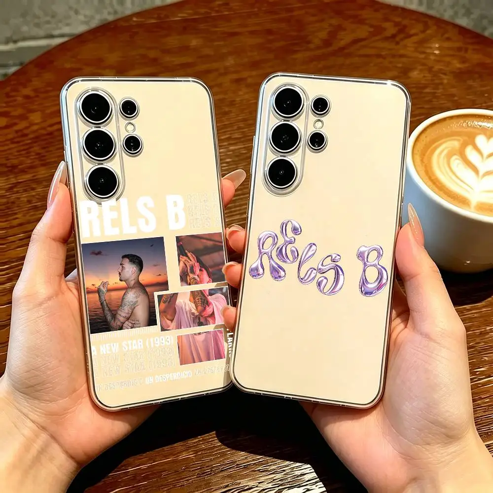 Rapper R-Rels B  Phone Case Transparent Silicone Soft For Samsung S25,S24,S21,S22,S23,S30,Ultra,S20,Plus,Fe