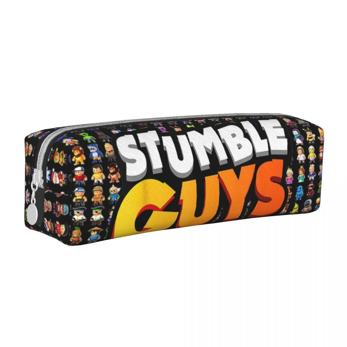 stumble guys funny game pencil case lapis dos desenhos animados pen box para estudante grande capacidade bolsa acessorios de escritorio presentes 01