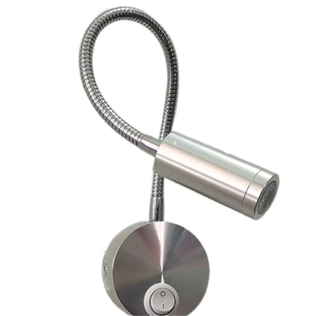 Lâmpada de parede moderna LED de alumínio, mangueiras 1W, 3W, flexível, casa, hotel, leitura de cabeceira, livro moderno luzes, L30 cm, L40 cm