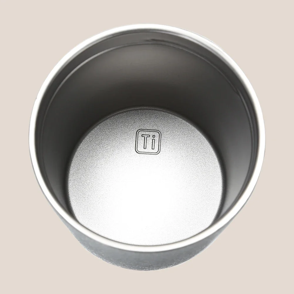 Coffee Mug Titanium Coated Thermos Tumbler Stainless Steel Thermal Cup Portable Lanyard Bottle Titan Vacuum Flasks Gourde termo