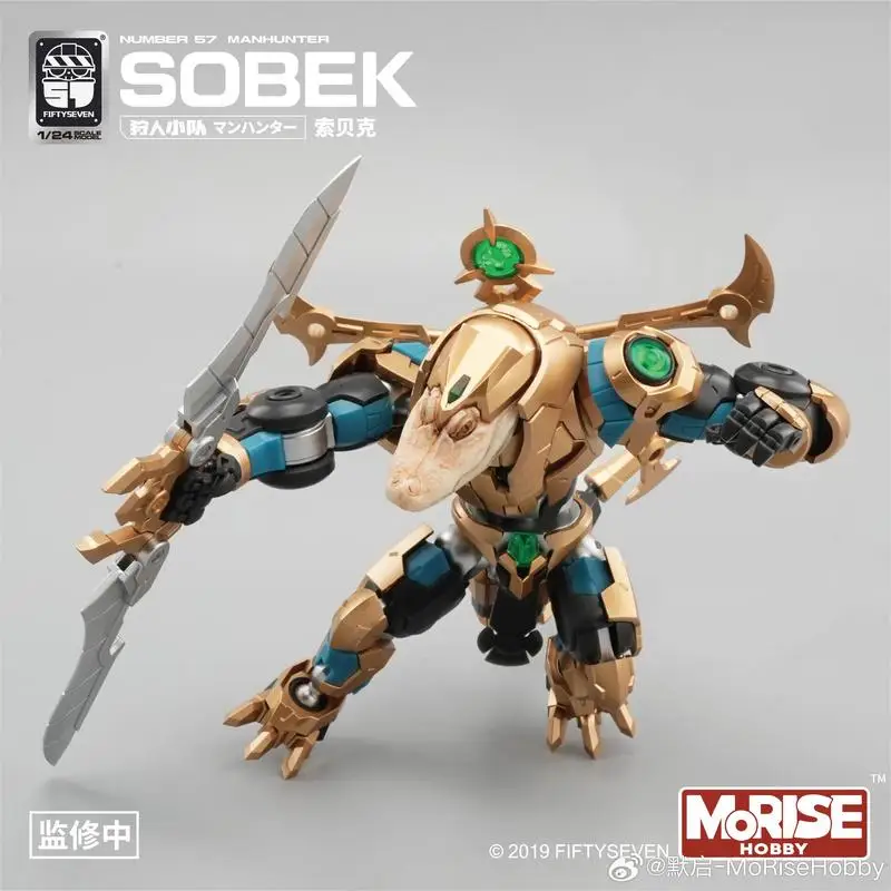 [IN VOORRAAD] TOYVERSE x FIFTYSEVEN 1/24 Actiefiguren No.57 Manhunter SOBEK Model Assemblage Kit Anime Speelgoed Geschenken