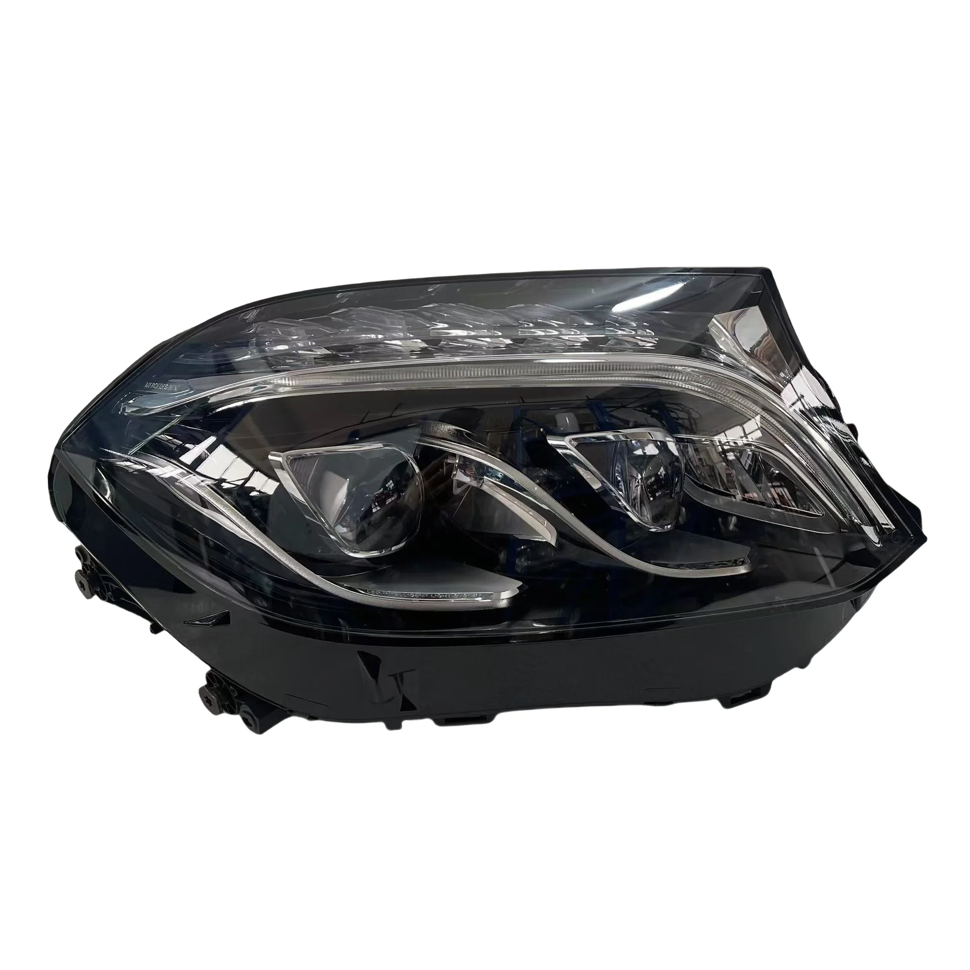 Suitable for Mercedes-Benz W166 X166 GLS320 GLS400 GLS450 GLS63 original remanufactured dual-lens LED headlight A1668202300/2400