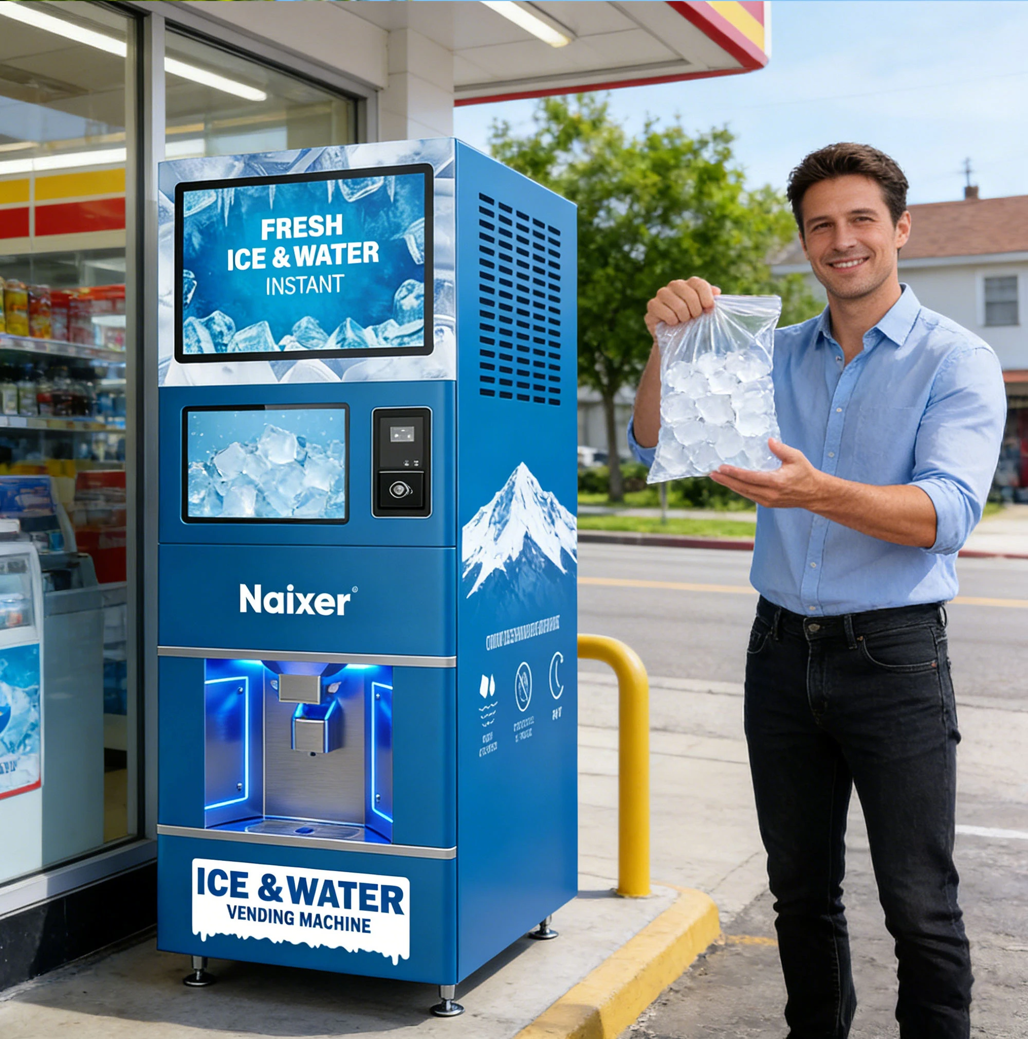 Vfresh Customized Machining Services for Ice Maker Vending Machine Deposit