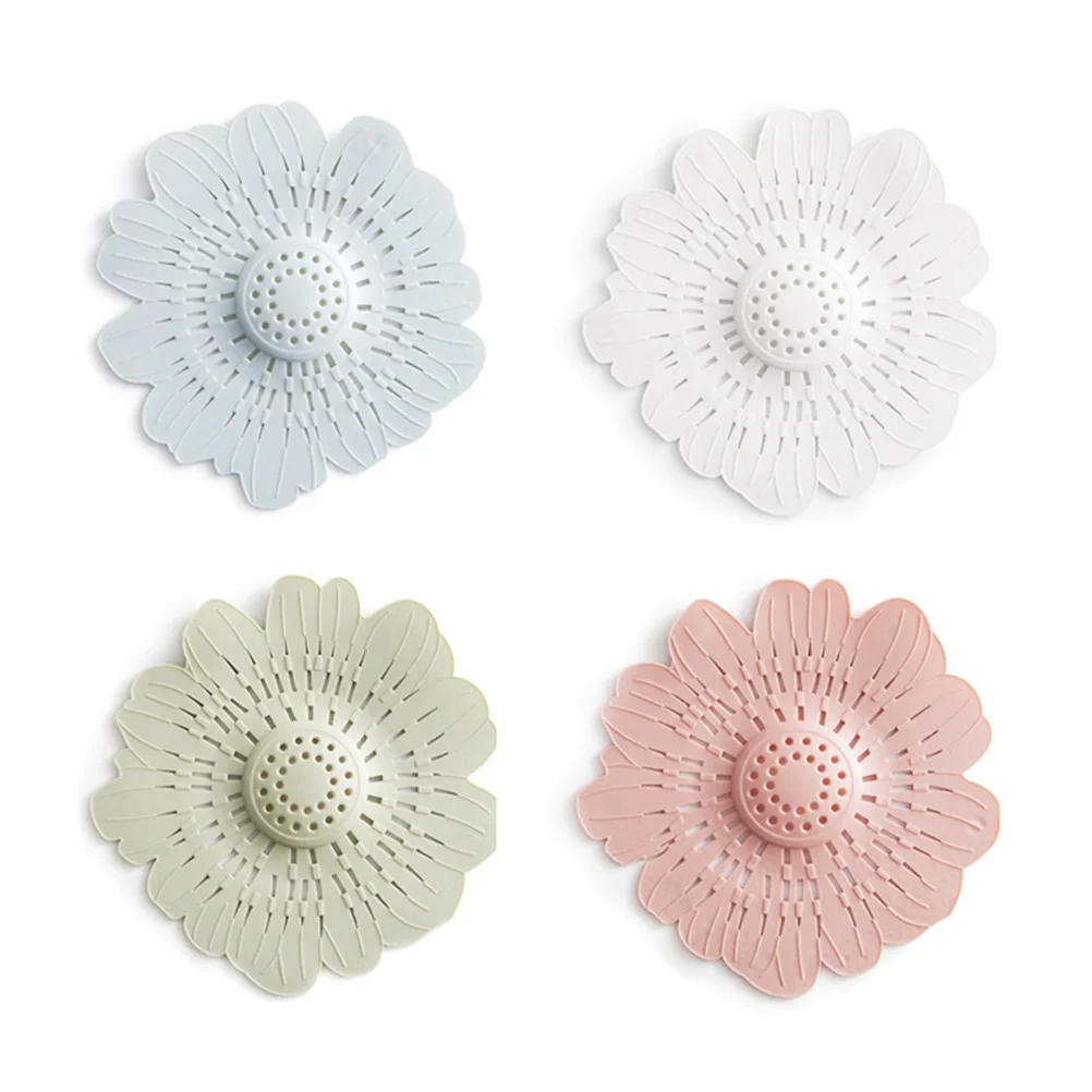 مكافحة انسداد تصفية سيليكون مصفاة حوض الأزرق المطبخ الحمام استنزاف الشعر الماسك مقاوم للماء دائم 50 ℃ #3