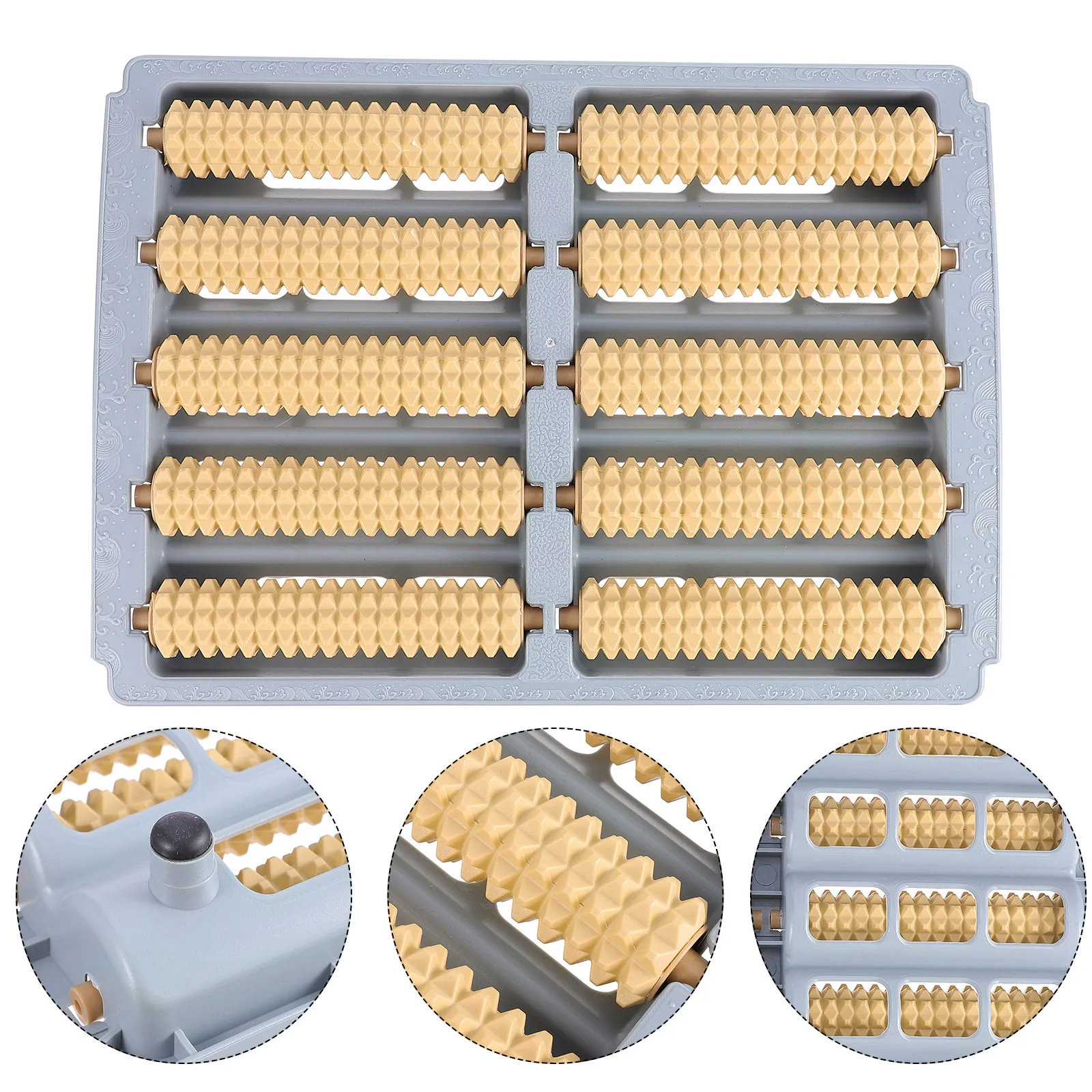 

Plastic Foot Roller for Pain Relief and Blood Circulation Improvement Ideal for Heel Arch Fasciitis Stress Relaxation Therapy