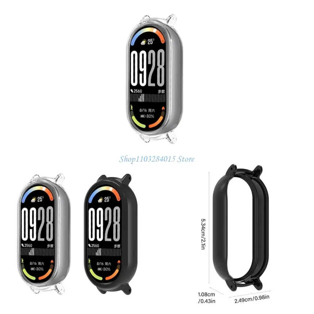 R6FF Case protectora Carcasa carcasa a prueba choques para reloj inteligente Scratch Scratch PC Guard Confort COMORT