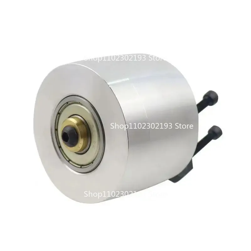 Belt Sander Aluminum Wheel Deflection Wheel Woodworking Diy Aluminum Alloy Drive Wheel Smooth Synchronous Driving Φ68*50