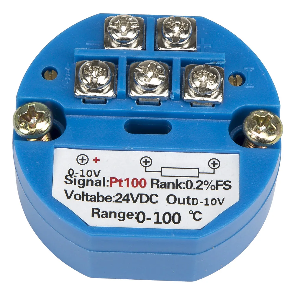 FTT01 0-10V output PT100 temperature transmitter module SBWZ temperature amplifier templifierrange begin with 0 degree