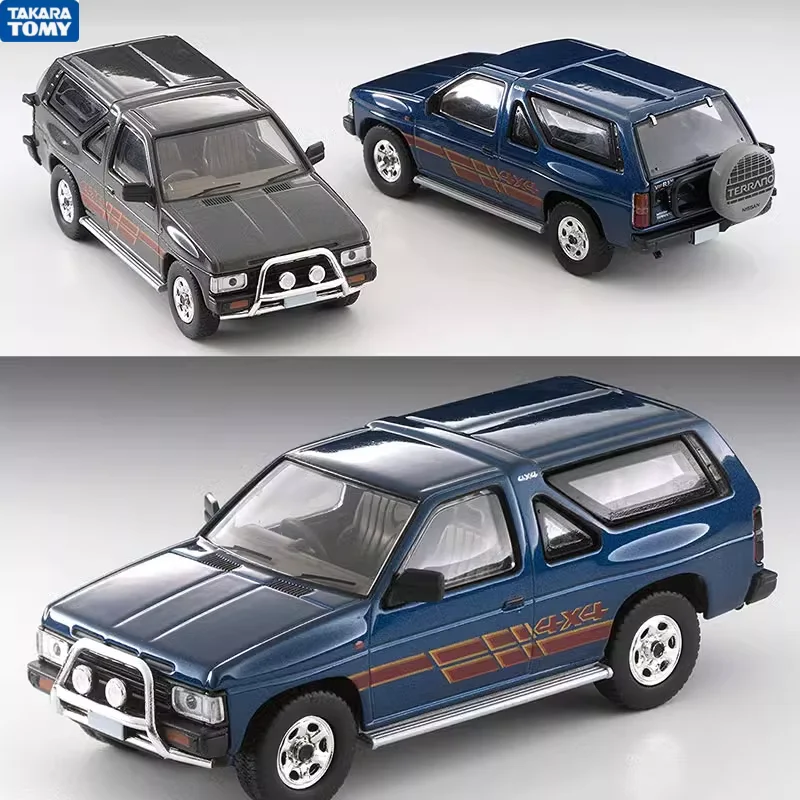 

TAKARA TOMY TOMYTEC 1:64 TLV TERRANO Off-road Terrano R3M LV-N63c d модели автомобилей из сплава, коллекционные детали, игрушки для мальчиков