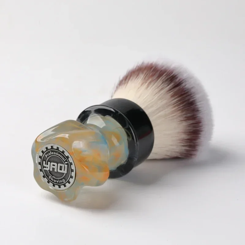 2026 28MM Synthetic Knot YAQI Shaving Brush Nebula Wet Shaving Brush Collectibles Boyfriend Gift