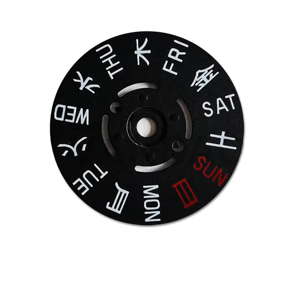 العلامة التجارية الجديدة واحد/المزدوج التقويم القرص الأسبوع القرص اليابانية/العربية تاريخ المؤشر في 3/ 6 موقف لحركة NH35/ NH36