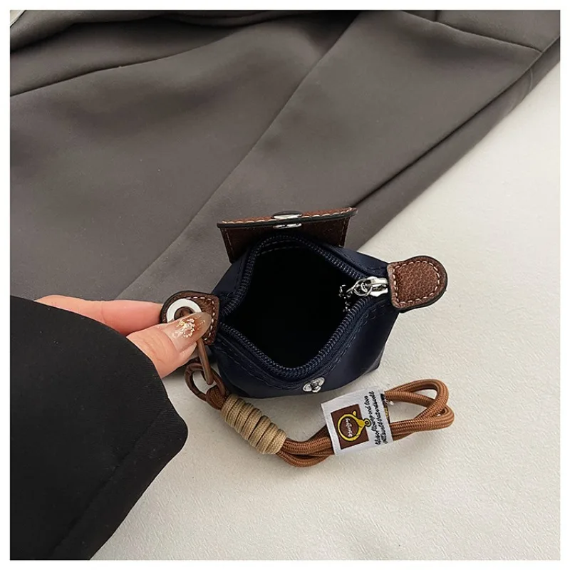 Lightweight Mini Makeup Bag Oxford Cloth Dumpling Headphone Bag for Storage Bags Hanging Holds Small Items Bolsas Femininas 2025 image 6