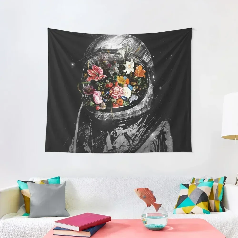 Bloom II Tapestry House Decor Art Mural Cute Room Things Mushroom Tapestry