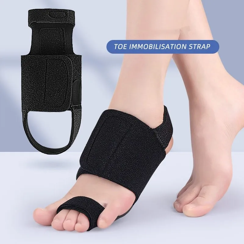 Forefoot Pad Support Toe Straps Walking Brackets Straightening Splints Toe Fixators Toe Fixation Straps For Walking