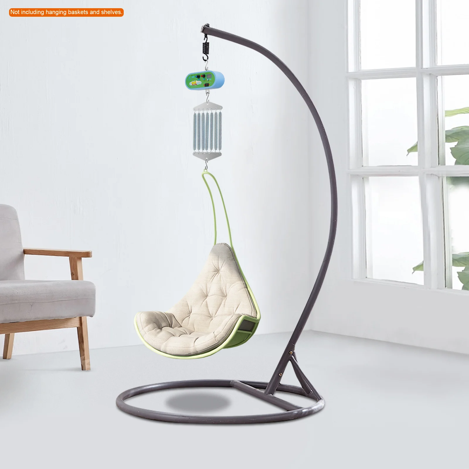 التحكم في أرجوحة الأطفال الكهربائية، زنبرك التأرجح لمهد الطفل وأرجوحة الأطفال، التحكم في هزاز الطفل، سعة 20 كجم