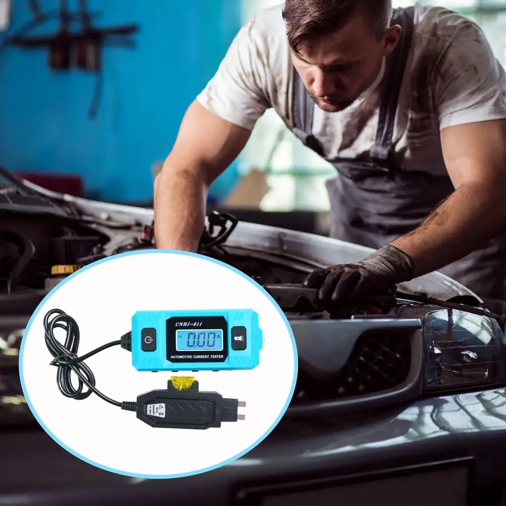 

Automotive Circuit Fault Probe Tester Accurately Measures Current Detects Shorts Breakers Blue Car Circuit Fault Probe Tester
