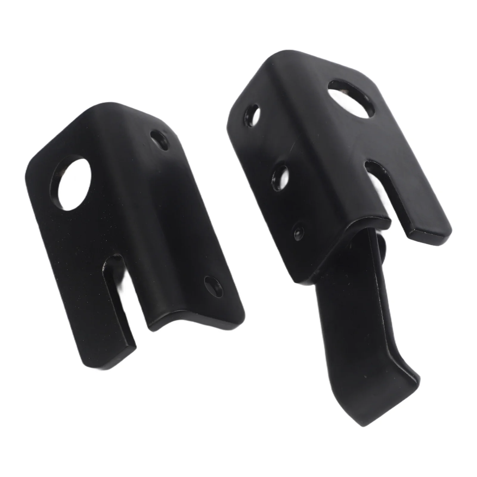 Lockable Door Latch Stainless Steel with Padlock Hole for Windows Doors Fences and Furniture Weatherproof Rust Resistant Design