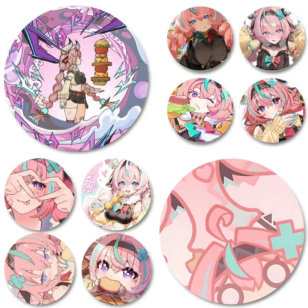 Kawaii Hot Fashion Gaming Pretty Hot Varesa Badge Metal Brooch for Bag Clothes Hat Decor Cosplay Accessories Gifts
