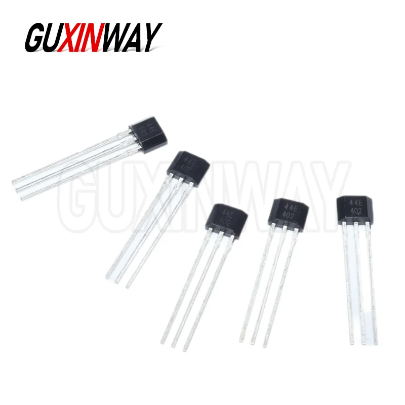 10pcs 홀 효과 센서 SS41F A3144 SS49E SS44E TO-92 홀 요소 센서 모터 Arduino 용 3 핀