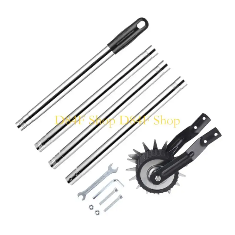 D84F High Quality Wheeled Lawn Edger Constructed From Long Lasting Stainless Steel