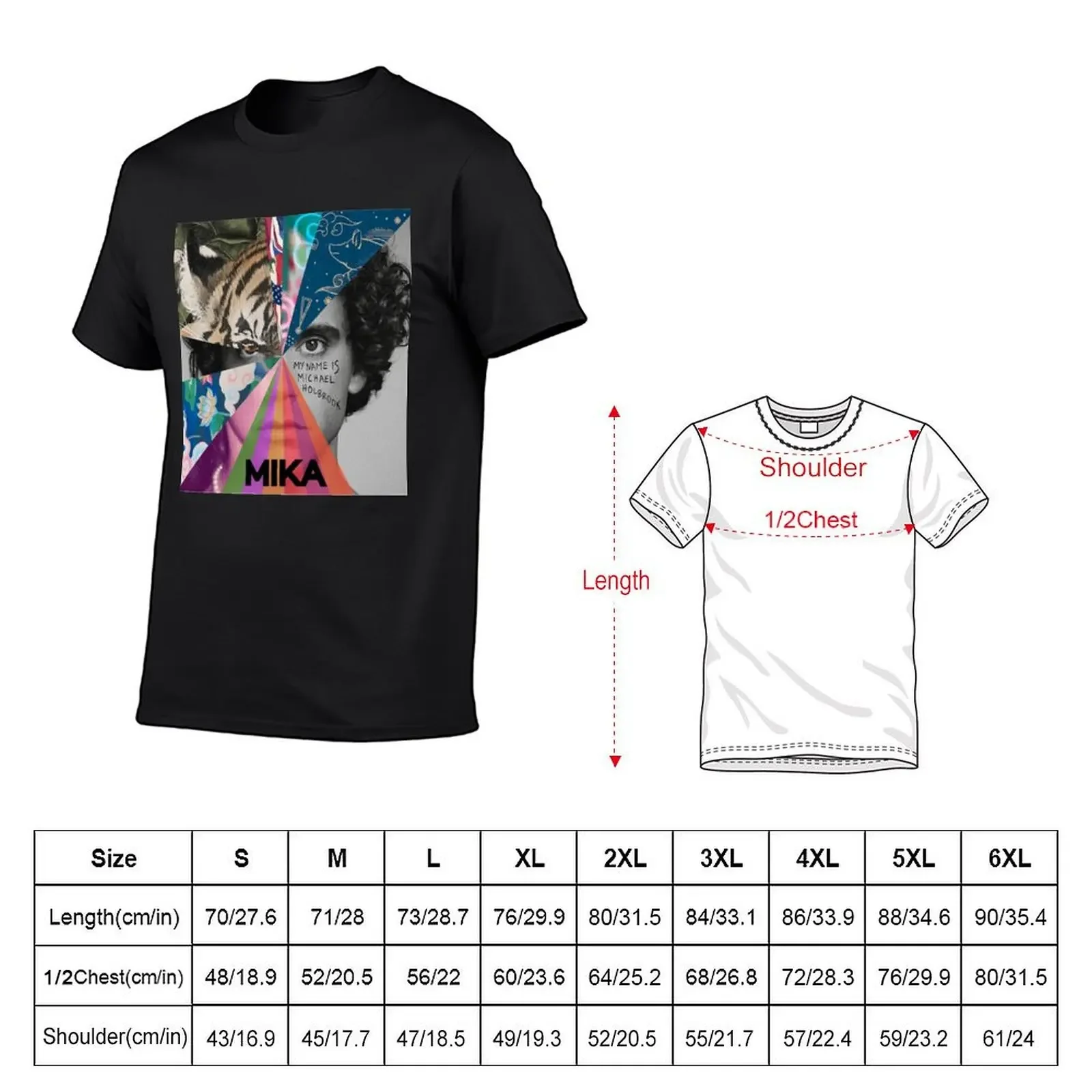 Mika my name is michael holbrook T-Shirt custom t shirt cute clothes plus size clothes men workout shirt