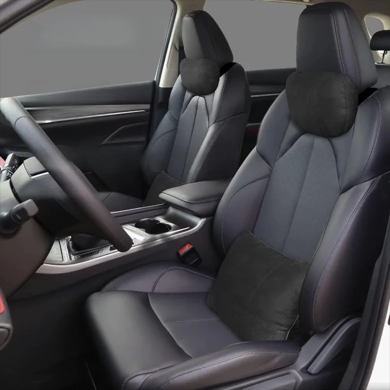 For Changan UNI-S/CS55 Plus Car Memory Foam Headrest Neck Pillow Lumbar Support Cushion Comfort Auto Seat Interior Accessories