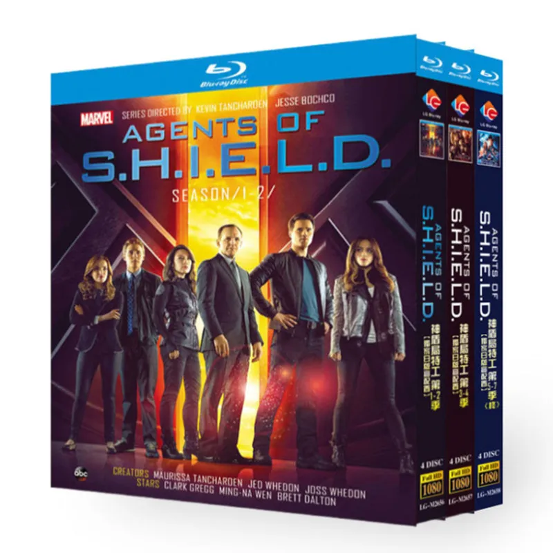 

Agents of S.H.I.E.L.D. Season 1-7 Blu-ray Disc